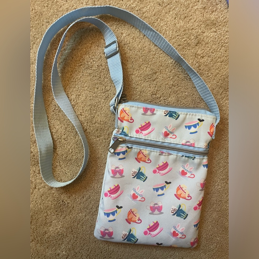 Loungefly Alice in Wonderland teacup party Crossbody Bag
